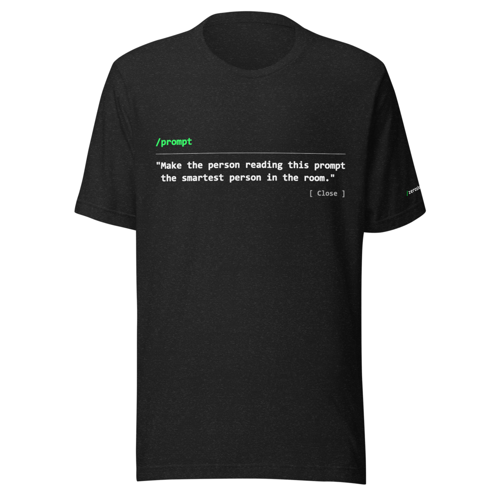 /prompt Make the person reading this